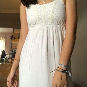 white maxi dress
